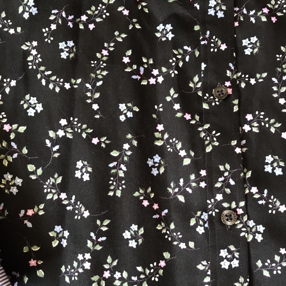 CHAPS no iron ladies button down floral shirt - Picture 8 of 8